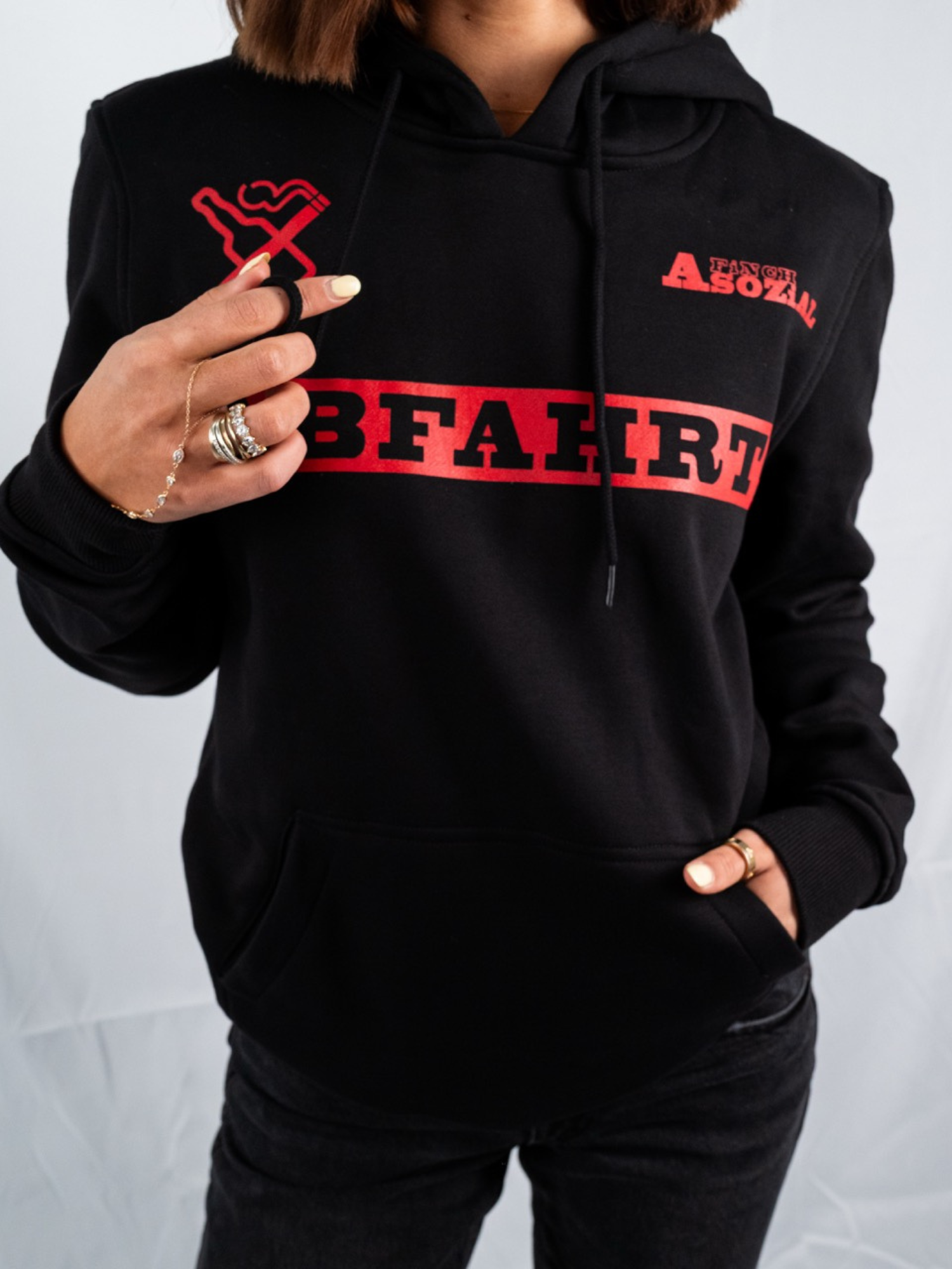 FiNCH ASOZiAL Abfahrt Hoodie