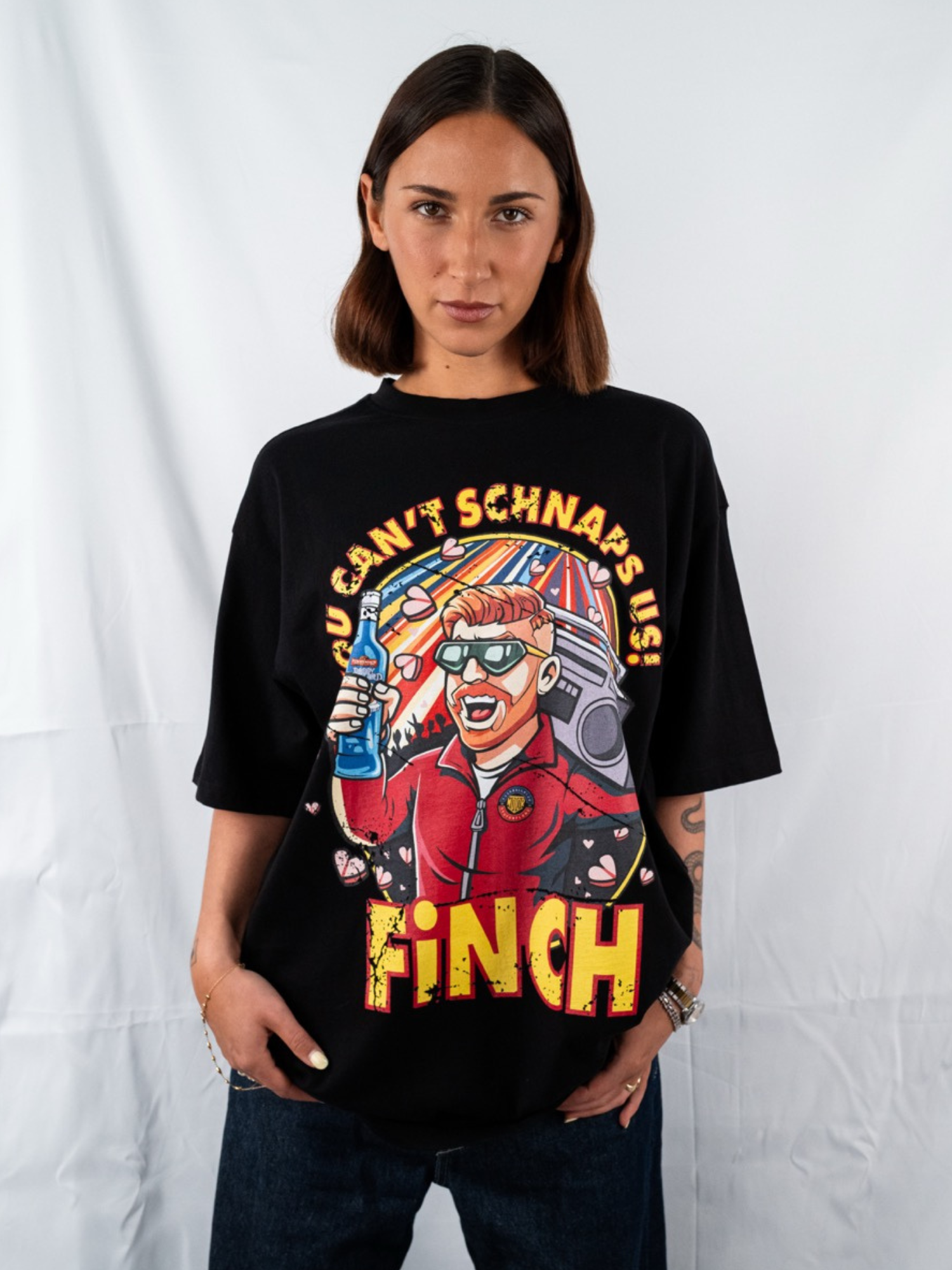 You Can't Schnaps Us - T-Shirt