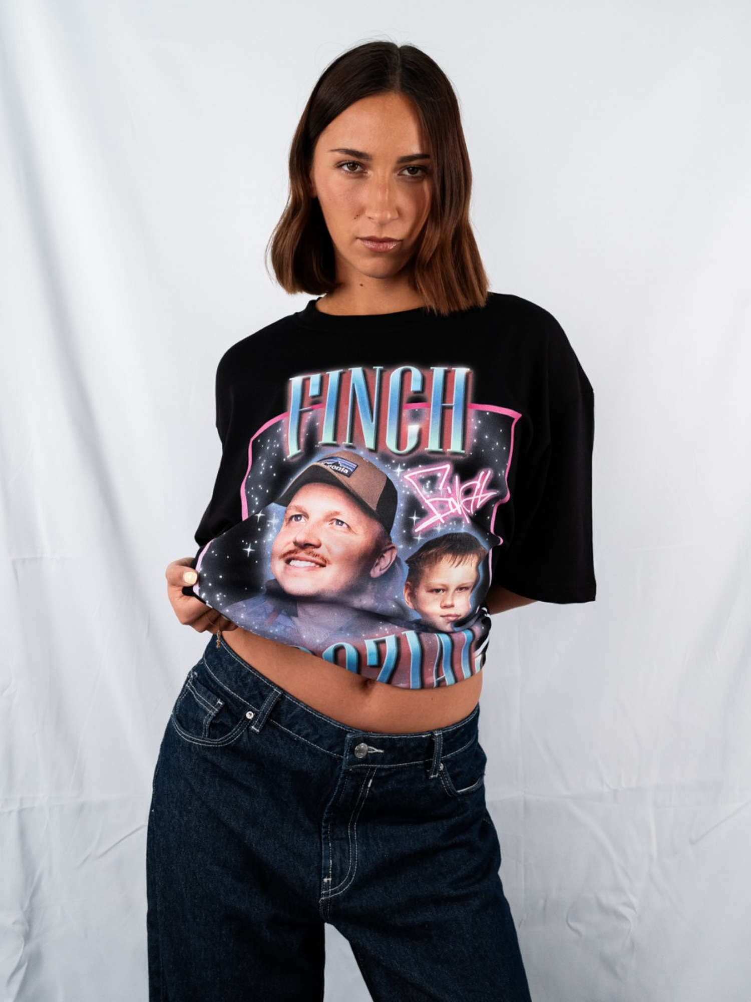 FiNCH ASOZiAL - Retro Shirt
