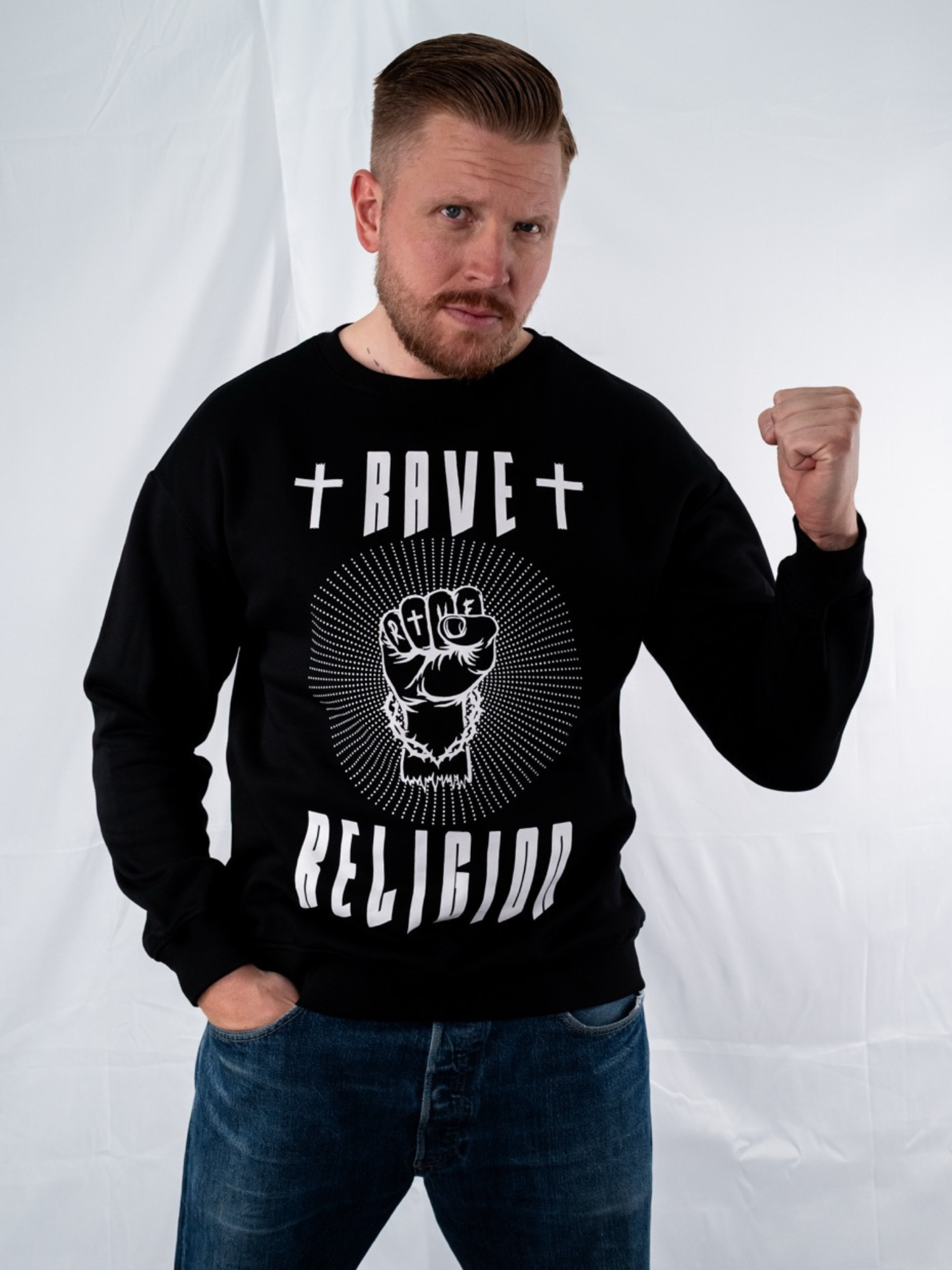FiNCH ASOZiAL - Rave Religion Crewneck
