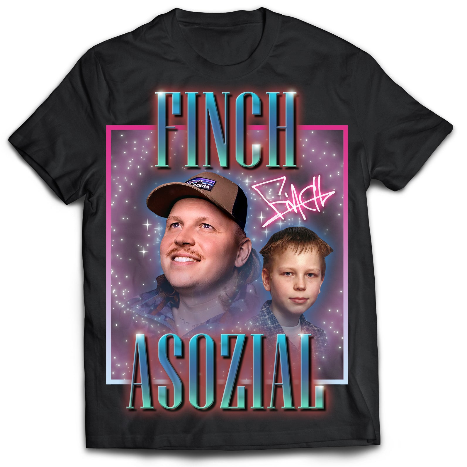FiNCH ASOZiAL - Retro Shirt