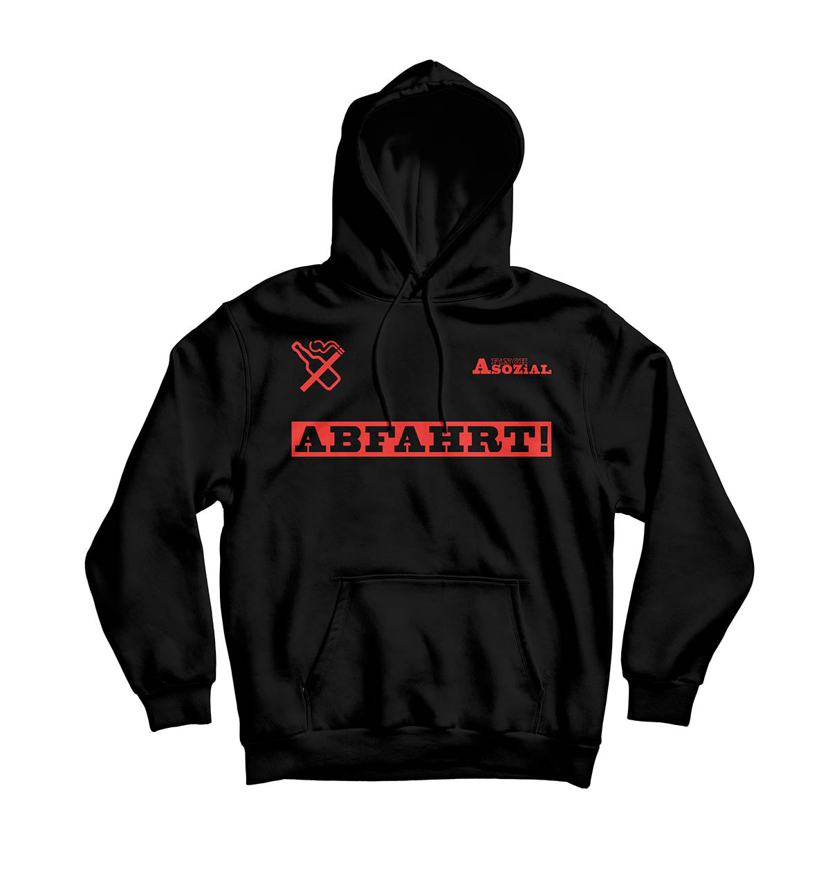 FiNCH ASOZiAL Abfahrt Hoodie